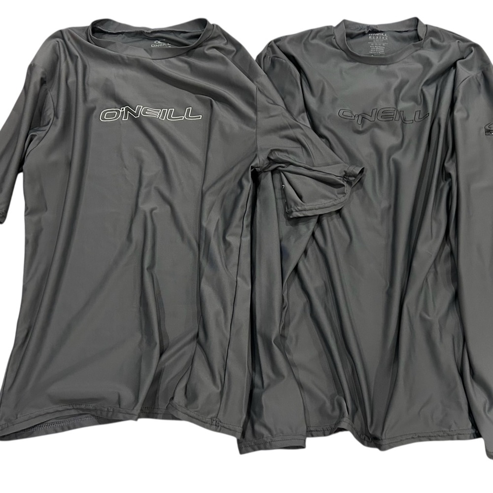 O'Neill Charcoal Rash Guard, SS and LS